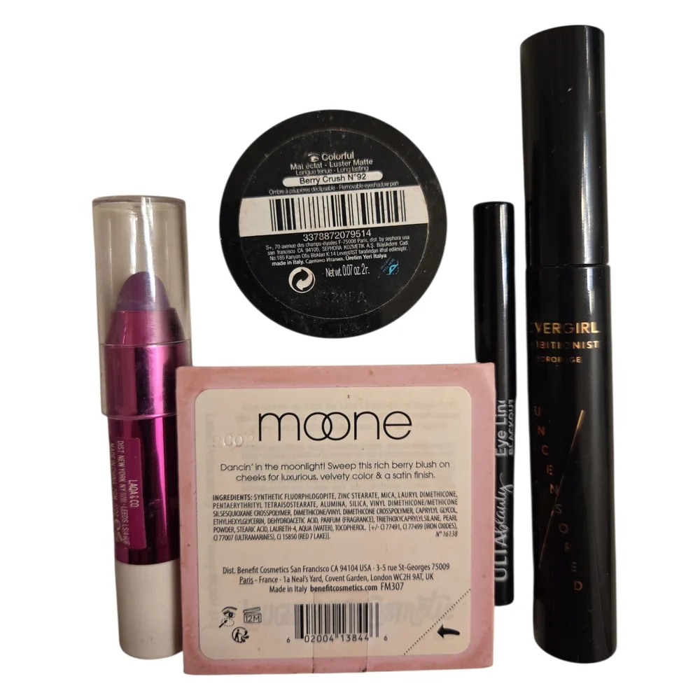 Makeup Bundle NWT Benefit, Sephora, Ulta, Cover Girl, And More 8 Piece Gift Set